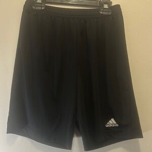 Adidas Black Performance Athletic Shorts
